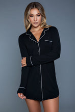 Load image into Gallery viewer, Be Wicked Long Sleeve Mahina Long Sleeve Sleep Shirt