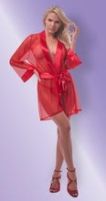 Load image into Gallery viewer, Magic Silk Point D’esprit Mesh Robe